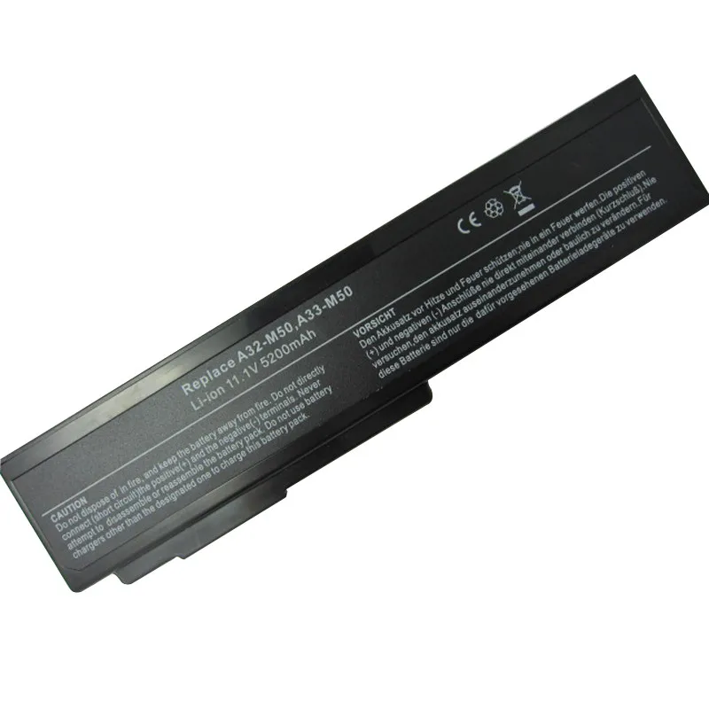 

New Laptop Battery for Asus N53S N53SV A32-M50 A32-N61 N53 A32 M50 M50s Battery for Laptop A33-M50 N61 N61J N61D N61V N61VG