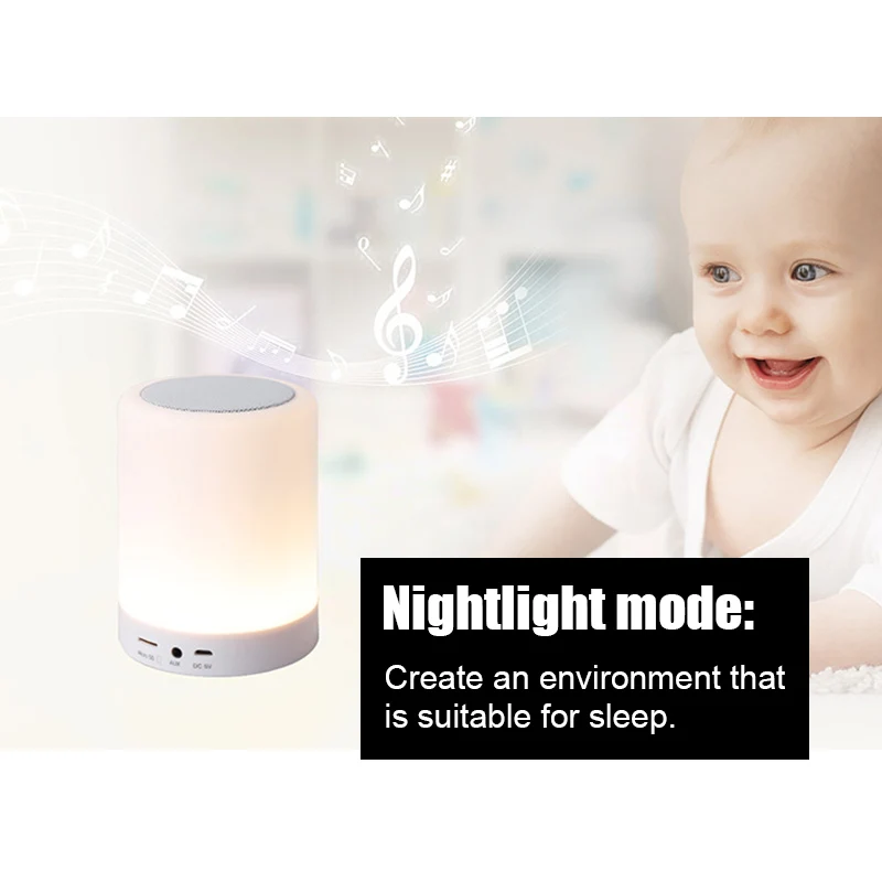 Многофункциональный Bluetooth динамик большая емкость батареи светодиодный