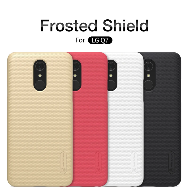 Для LG Q7 + PLUS Alpha чехол Nillkin frosted shield pc жесткий матовая задняя крышка защитный