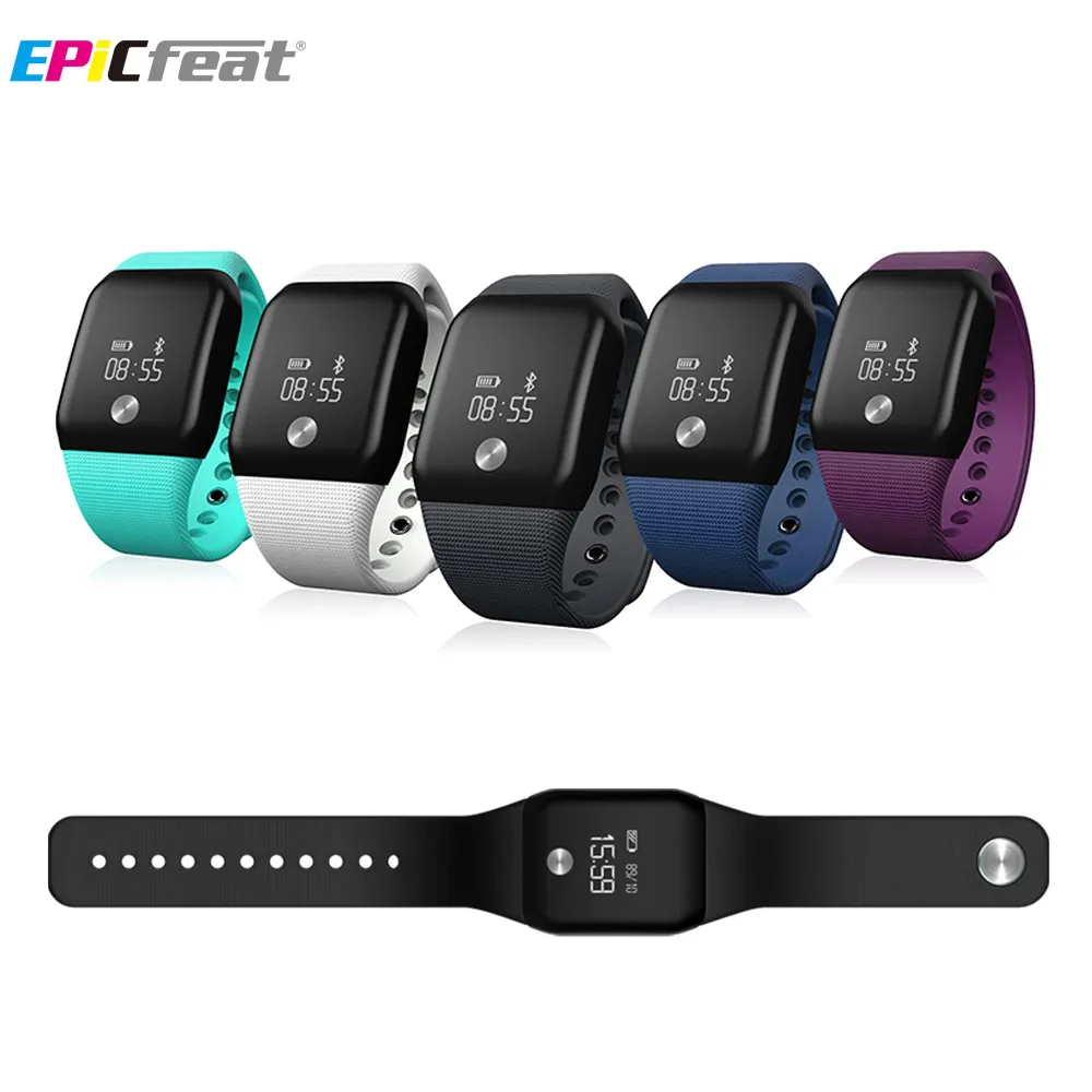 EPiCfeat Heart Rate Blood Oxygen Wristband for Android iOS phone