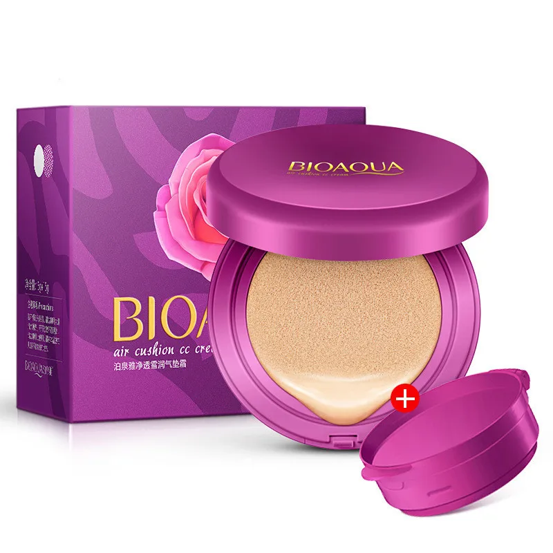 

BIOAQUA Air Cushion BB Cream Concealer Moisturizing Foundation Makeup Whitening Brighten Face Beauty Cosmetic