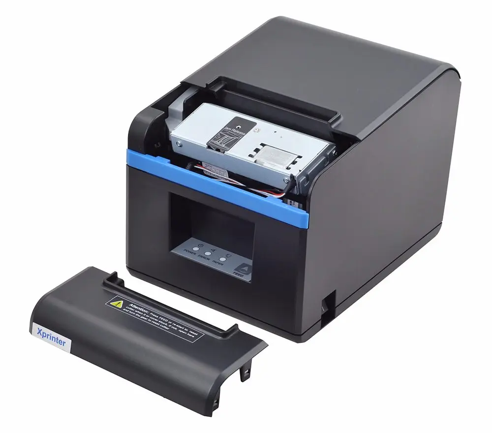 Xprinter 80 мм термальные принтеры кухонный чековый принтер с автоматический резак Функция для ресторана USB или Ethernet Порты и разъёмы