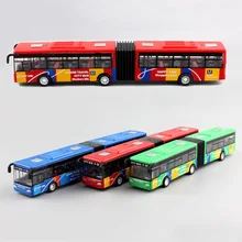 1:64 Scale 18cm small pull back shuttle bus children’s metal diecast model vehicle motor auto cars toys baby gift for kids boys
