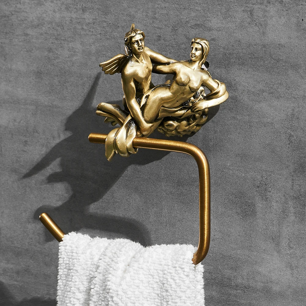 Wall Mount Romantic Bathroom Shower Hardware Accessories Set Towel Ring Robe Hook Toilet Paper Holder Towel Bar MB-0810B toilet paper holder bathroom hardware set bathroom hardware accessories