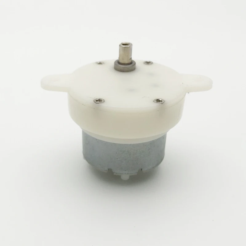 12V DC высокий крутящий момент медленная скорость электродвигатель/коробка