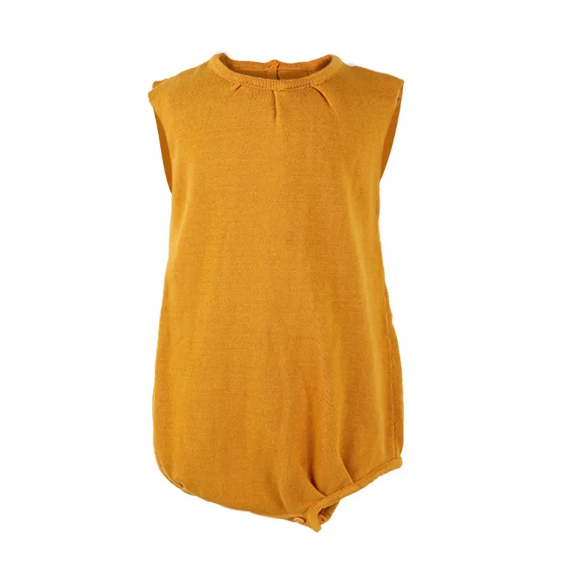 3 Colors Newborn Toddler Baby Clothes Girls Boys Sleeveless Solid