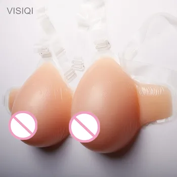 

1200 g/pair Silicone Breast Form Cup 36DD/38D/40C Mastectomy Breast Forms Breast Enhancer For Cross Dressing