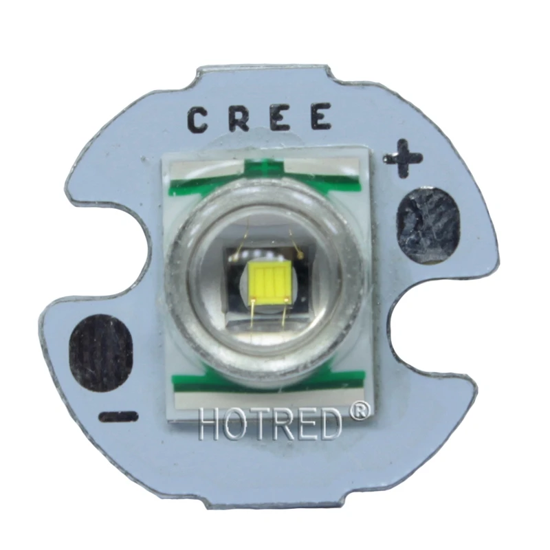 1 шт CREE XRE Q5 СИД XLamp cree xr-e Q5 LED холодный Нейтральный Теплый Белый Желтый 3 W свет Излучатель, установленный на 16 мм/20 мм PCB