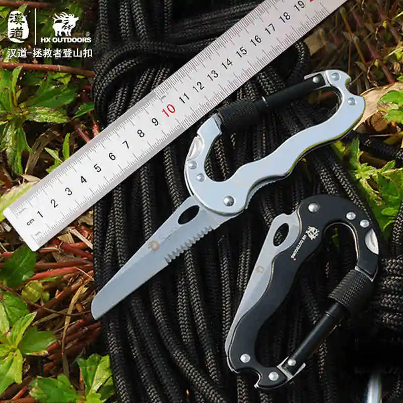 HX OUTDOORS Outdoor mountaineering backpack hang buckle, multi function