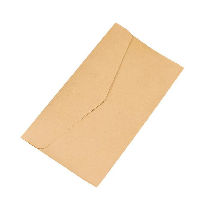 10 шт Формальный Бизнес конверт черный белый крафт бумажные конверты для карт Скрапбукинг подарки чистый цвет бумажные мешки для денег