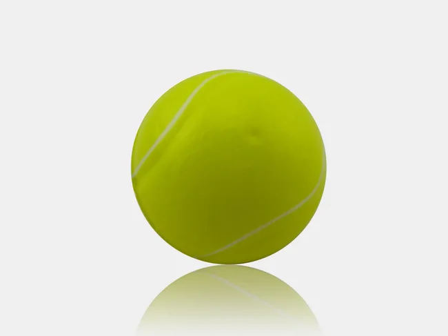 2 шт/партия спортивный полиуретановый мяч-антистресс, ПУ баскетбол, ПУ бейсбол, сдавливающий мяч, антистресс мяч 6,3 см диаметр GYH - Цвет: Tannis ball