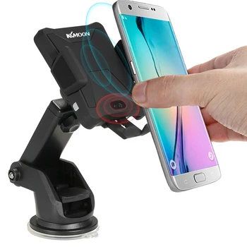 Wireless Induction Car Charger Mount Air Vent Phone Holder Charging for iPhone 8 8 Plus X Samsung Note 8 S8 S8+ S7 Edge+