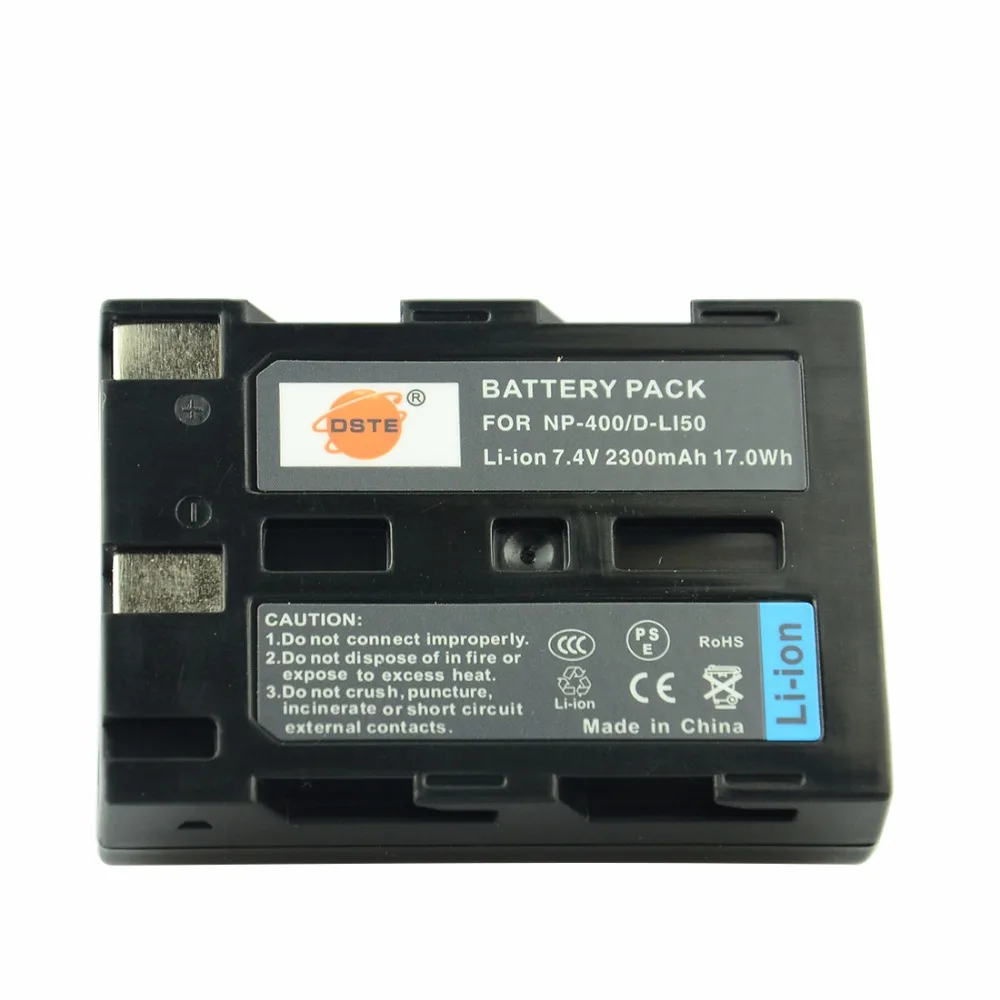DSTE NP 400 Battery Pack for Konica Minolta A 5 A 7 Digital Dimage A1