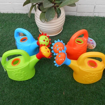 

1pc Spray Watering Can Bottle Bath Toy Beach Flowers Cute Cartoon Plastic Home Early Education Sprinkler Garden Kids
