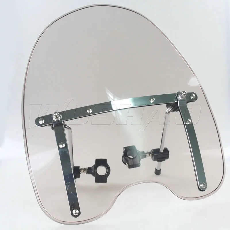 Лобовое стекло мотоцикла для Yamaha V Star 650 950 Virago 1000 1100 Vmax 1700 с рулем 7/8 &quotи 1&quot|windshield