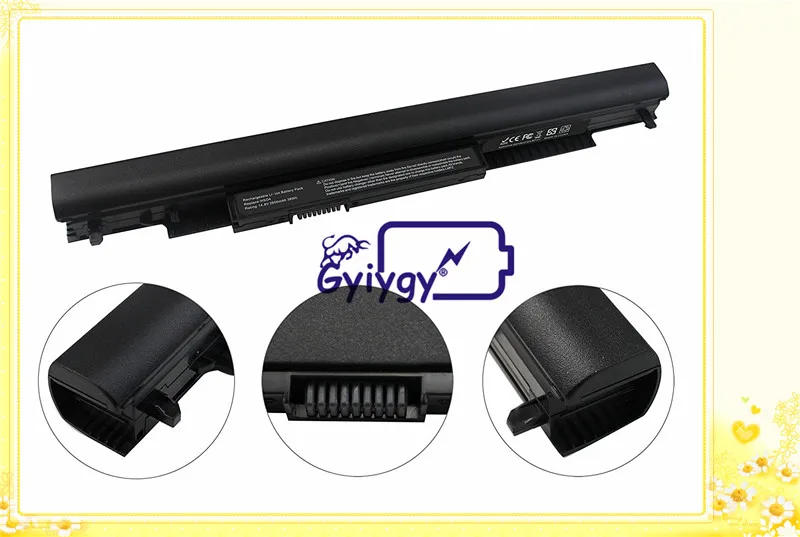 4CELL 2600MAH HS04 HS03 Laptop Battery for HP HS04 HS03 807956-001 807957-001 807612-421 HSTNN-LB6U HSTNN-LB6V 807611-421 807611-131 HS04041-CL1