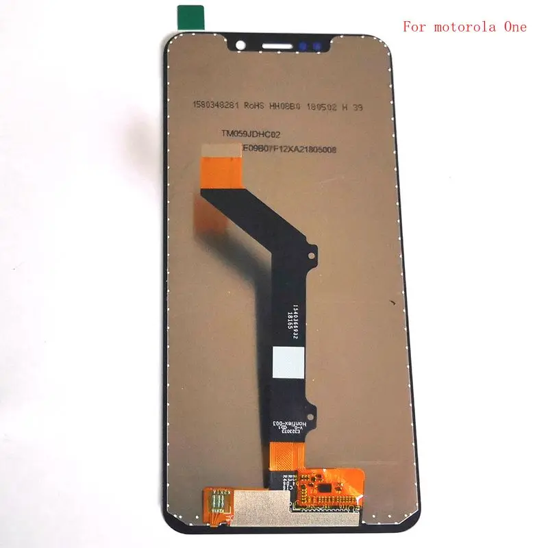 

For Motorola Moto One XT1941-1 XT1941-3 XT1941-4 Lcd Screen Display Touch Glass Digitizer 720x1520 for motorola one lcd