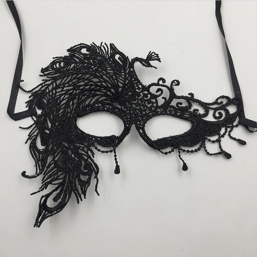 Elegant Lace Masquerade Mask - Sexy Halloween Costume & Party Prom Prop - Shop Now! From Party Masks - Price 10.16