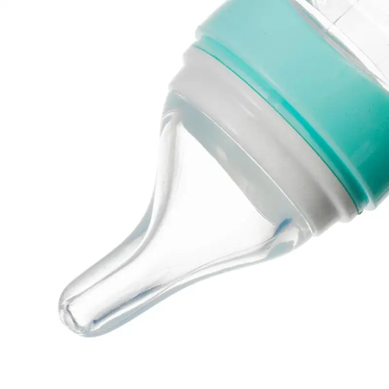 Детская силиконовая соска для кормления Бутылка со шкалой для новорожденного ребенка в форме соска для кормления воды бутылочки для кормления младенцев Acessory