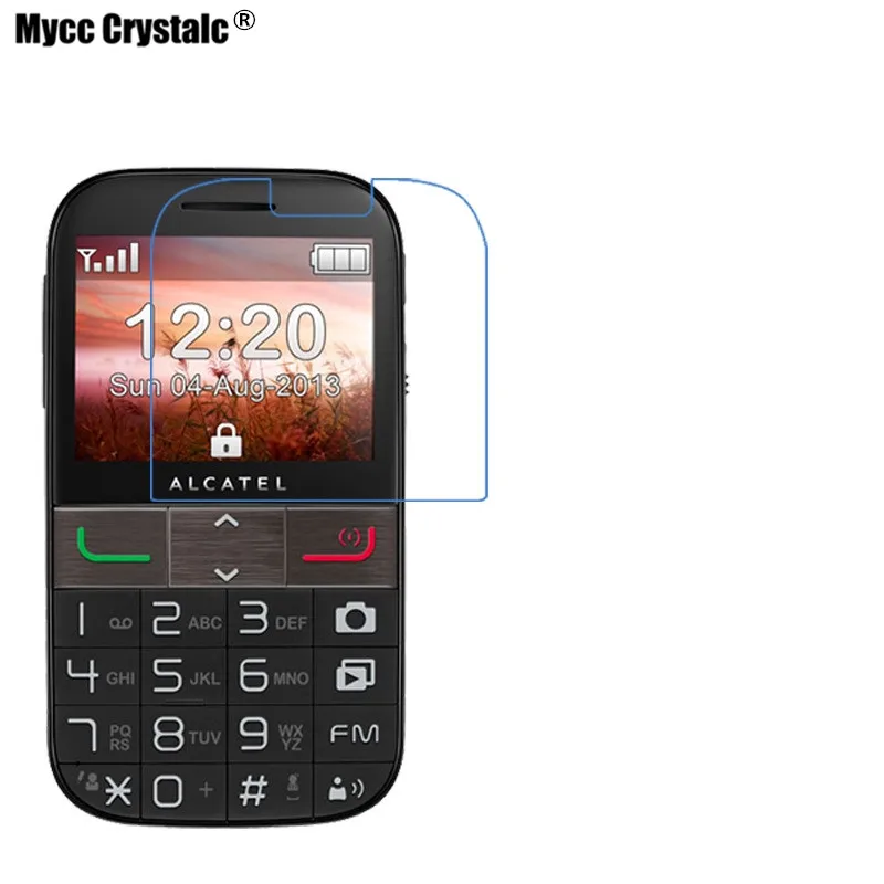 Мягкая стеклянная защитная пленка нано Взрывозащищенная для Alcatel One Touch 2001