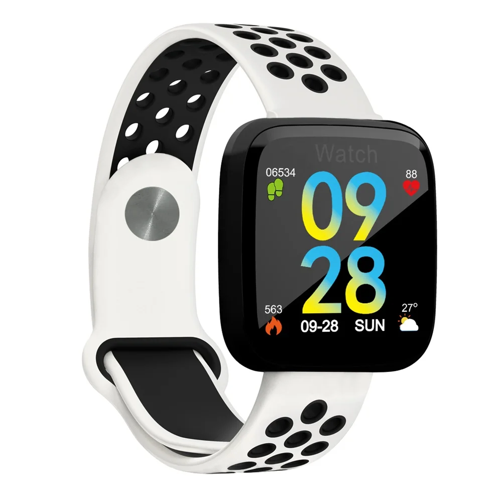 696 colors F15 smart wristband blood pressure monitor smartband big screen era quickly rotate photos sharing smart bracelet