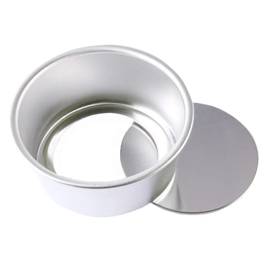 1pc DIY Aluminium Alloy Cake Mould Carbon Steel Removable Bottom Cake