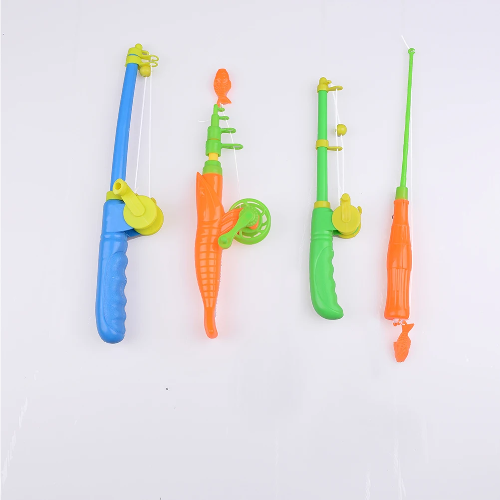 1 шт. удочка для маленьких детей, магнитная удочка, рыба, модель, обучающая игрушка, пластик, забавный подарок для игры