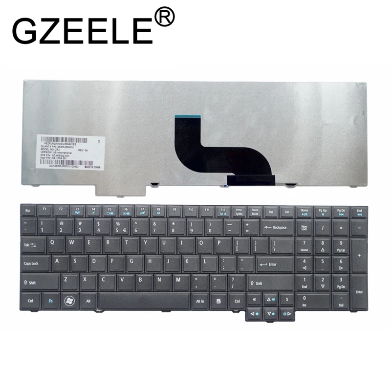 GZEELE новый английский клавиатуры ноутбука для acer для TravelMate 5760 5760 г 5760Z 5760ZG TM5760 8573 TM6495T 7750 5760 6595 6495 США