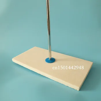 

Lab Nature Marble Retort Support Stand Base 300x150x30mm, Rod 10x650mm