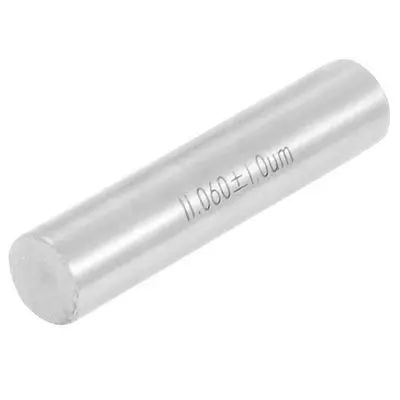 

11.06mm Dia 50mm Long Tungsten Carbide Plug Pin Gage Gauge w Clear Storage Box