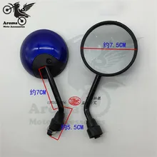 10mm motorcycle rearview mirror for yamaha moto honda side mirrors suzuki parts kawasaki Harley Davidson Ducati