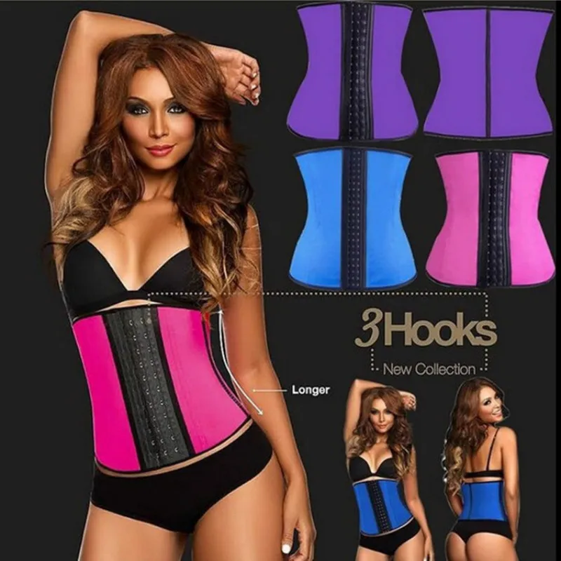 

Women Slimming Belt Modeling Waist Trainer Latex Waist Cincher Corset High Compression Shapewear Lady Underbust Body Shaper Belt