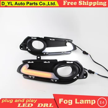 

Car Styling good quality led fog lamp for honda hrv LED DRL 2013-2015 LED Daytime running light for hrv Fog Light Car part