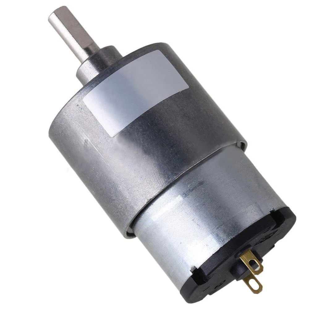 

37mm DC24V 60 Reduction Ratio 10RPM Geared Motors Automatic Actuator