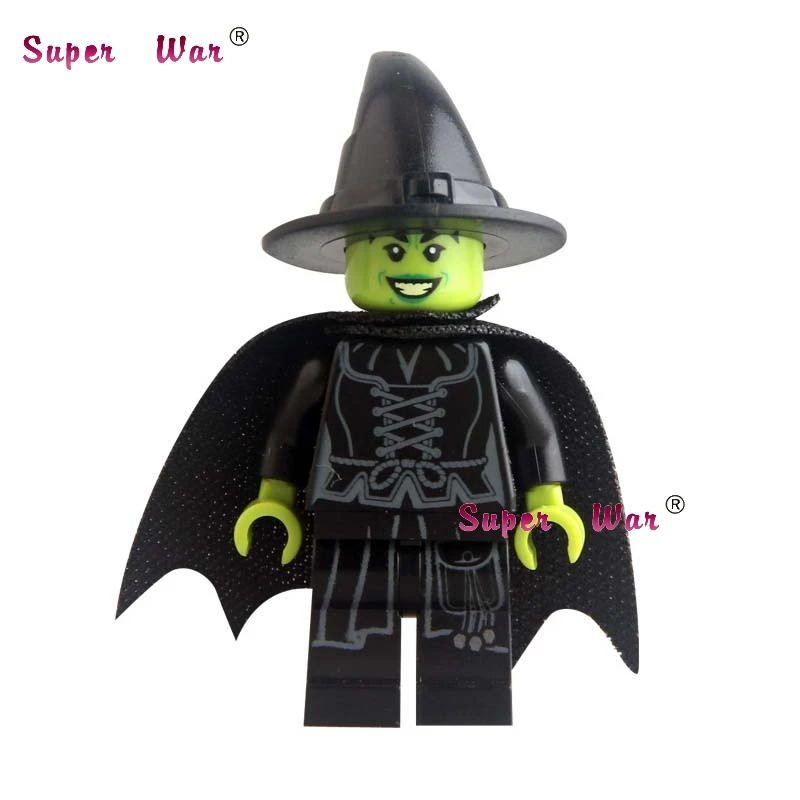 

Single super heroes marvel dc Wizard of Oz Wicked Witch building blocks models bricks toys for children kits