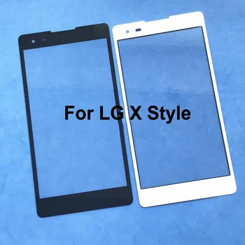 

New For LG X Style XStyle Front Outer Glass Lens Touch Screen Panel Cover Front Screen Replacement Without Flex