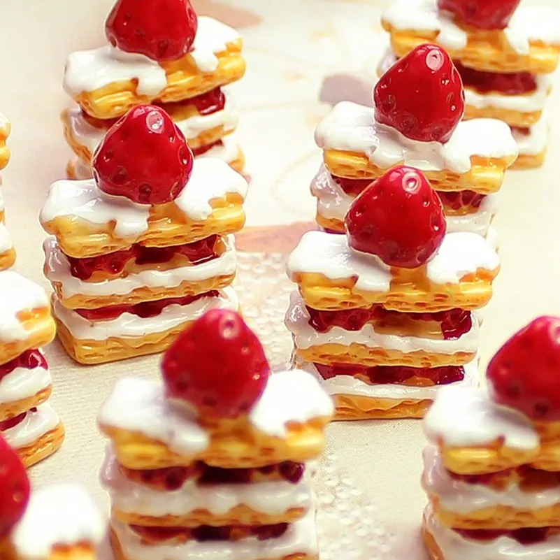 resin napoleon cake