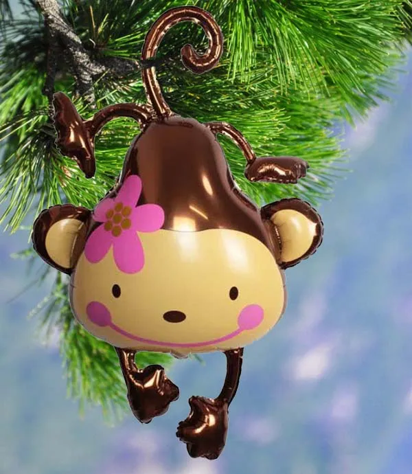 DH_monkey foil balloon 100cm -2