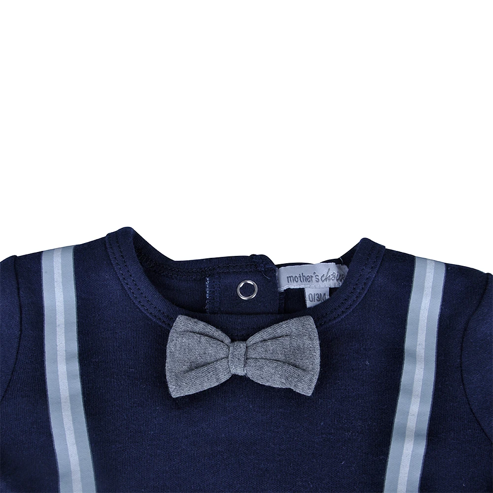 Baby Boy Romper Newborn Gentleman Styles Baby Rompers 2018 Infant Baby Clothes Long Sleeve Newborn Jumpsuits Baby Pajamas (4)