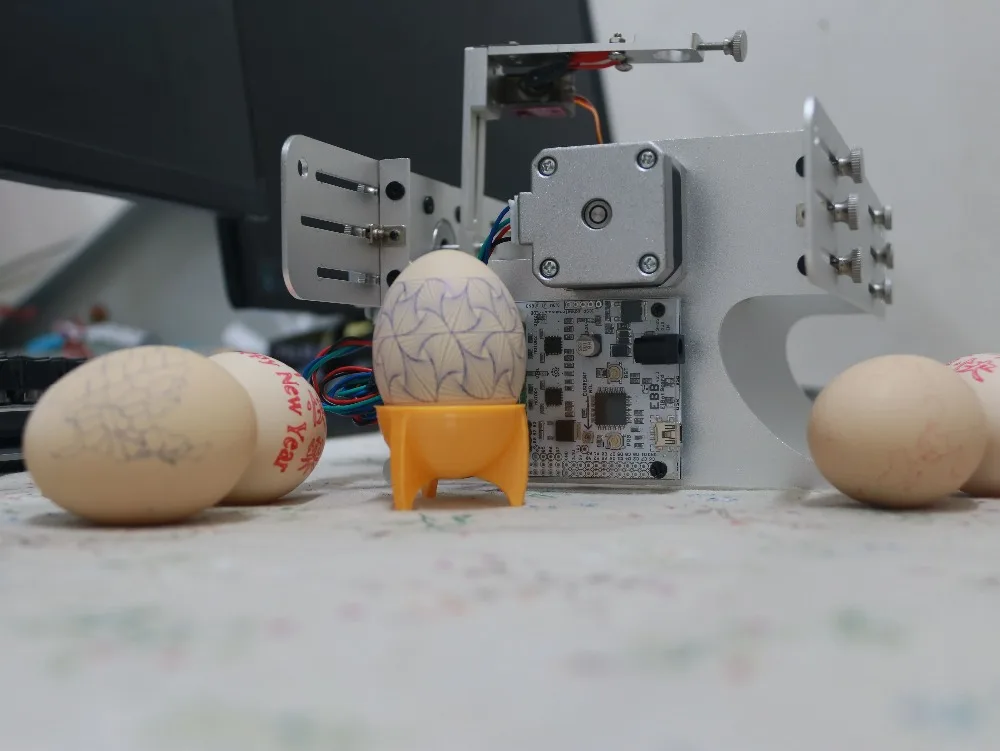 Металл Sphereobot eggbot машина для рисования на яйцах и шариках eggbot живопись робот цвет яйцо робот