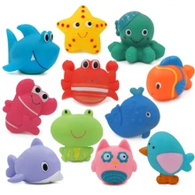Baby Bath Toys Big Size Animals Swimming Water Float Spray Water Squeeze Toys Colorful Soft Rubber Bathroom Play Toy For Kids Baby Bath Toys Big Size Animals Swimming Water Float Spray Water Squeeze Toys Colorful Soft Rubber Bathroom Play Toy For Kids