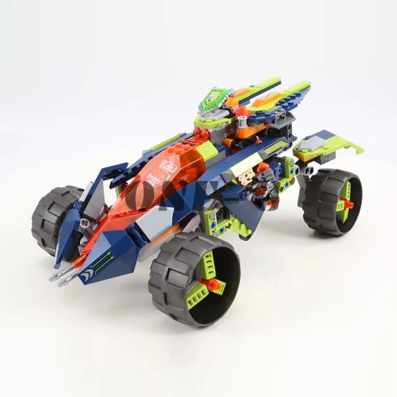 Строительные блоки Aaron's Rock Climber 10704 Совместимость legoinglys nexo knights 70355 кирпичи