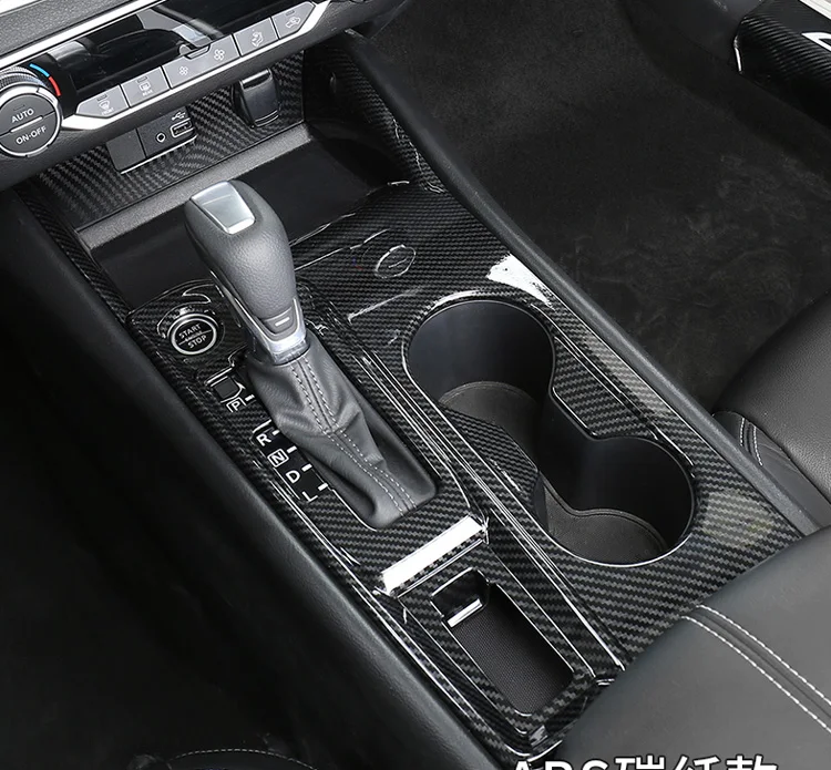 

For Nissna Altima (L34) 2019 2020 ABS Gear Shift Panel Center Console Cover Trim Frame Car Styling Sticker