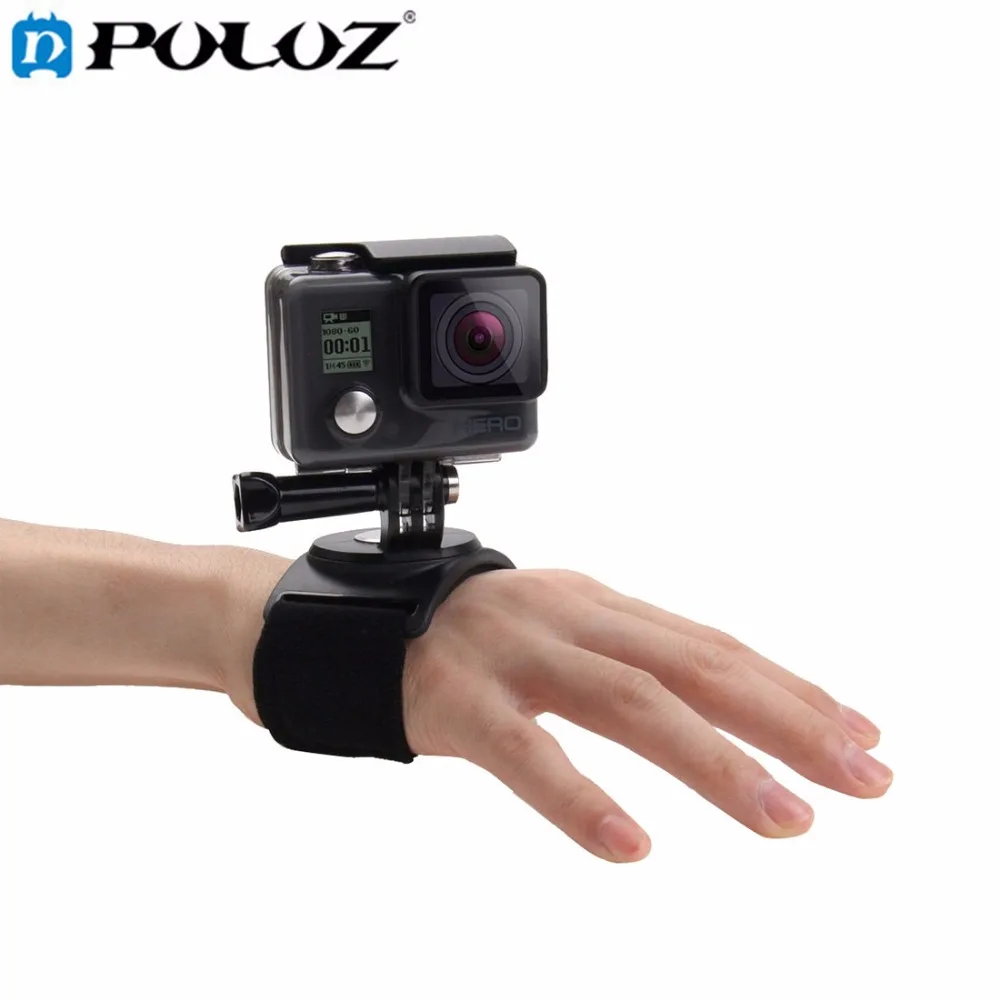 

For Go Pro Accessories Hand Wrist Arm Leg Straps 360-degree Rotation Mount for GoPro NEW HERO/HERO7/6/5/5 4/3/2/DJI Osmo Action