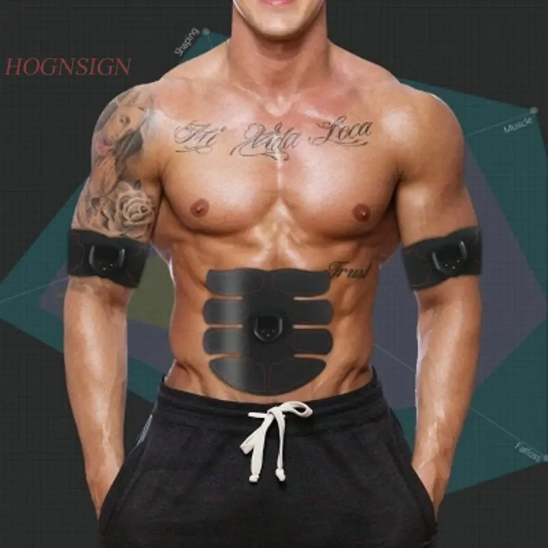 Smart Home Lazy Abdominal Muscles Abdomen Machine Exercise Muscle Fitness Device Shaping Thin Waist Electro Stimulation Body