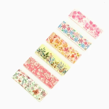 

6 designs per sheet Decorative Paper Washi Tape Masking Cherry blossoms for Scrapbooking Planner bullet journal Photo Album