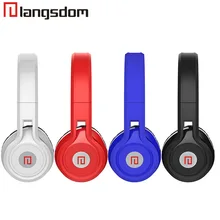 Original Langsdom D50 Headphone, stereo Headset HI-FI bass with micphone For IOS&Android phone MP3 MP4