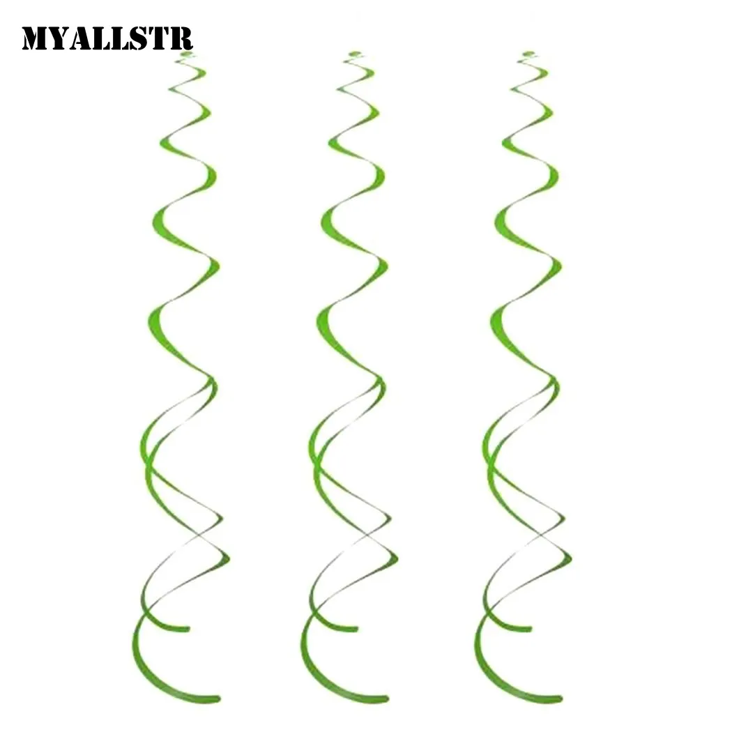Hanging Swirl Decorations Ornaments Foil Spiral for Party Wedding ...