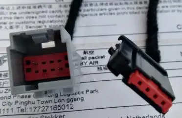 1 шт. автомобильный разъем SYNC3 хост функция USB блок питания 4 отверстия 8 отверстий 12 разъем провода жгут - Цвет: 1PCS   8PIN