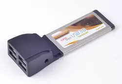 Express Card ExpressCard 34 мм до четырех Порты и разъёмы USB 3.0 6 ГБ/сек. адаптер Renesas Чипсет